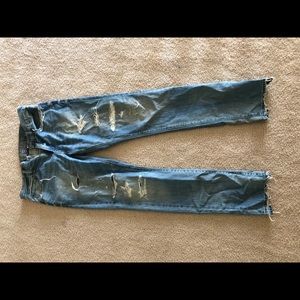 American Eagle distressed jeans